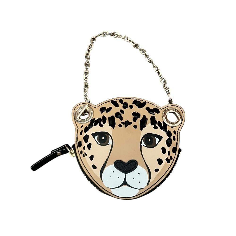 NWOT Kate Spade Cheetah Coin Purse - Tan and Black